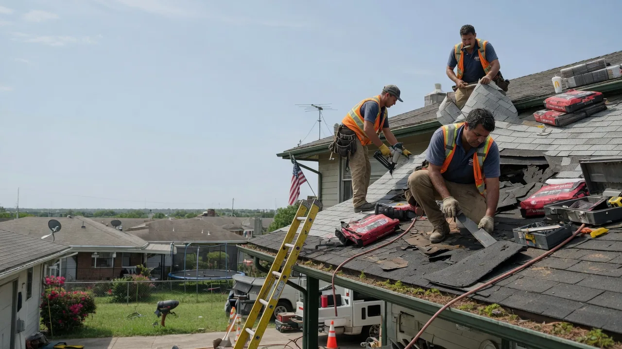Roof Repair in Columbus, KS near me